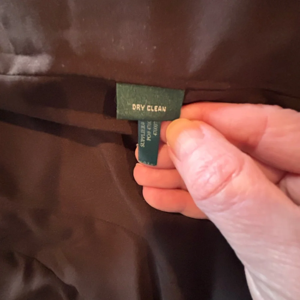 Lauren Ralph Lauren Chocolate Brown Velvet Blazer - Picture 12 of 15